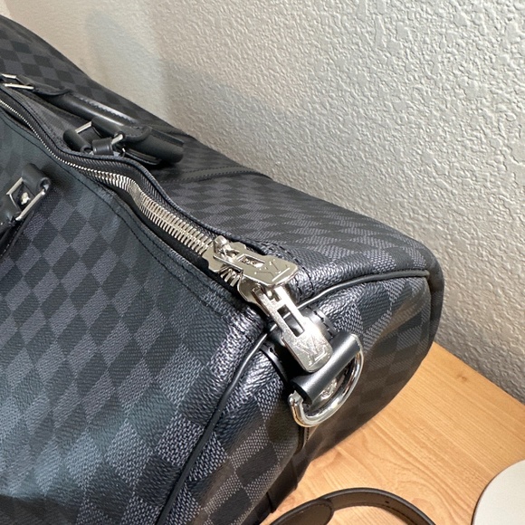 New Louis Vuitton Keepall Bandouliere Damier Geant Canvas 55 - Picture 3 of 16